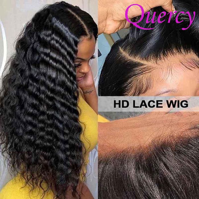 Ocean Quercy™ HD 5*5 lace closure wig 180% deep wave